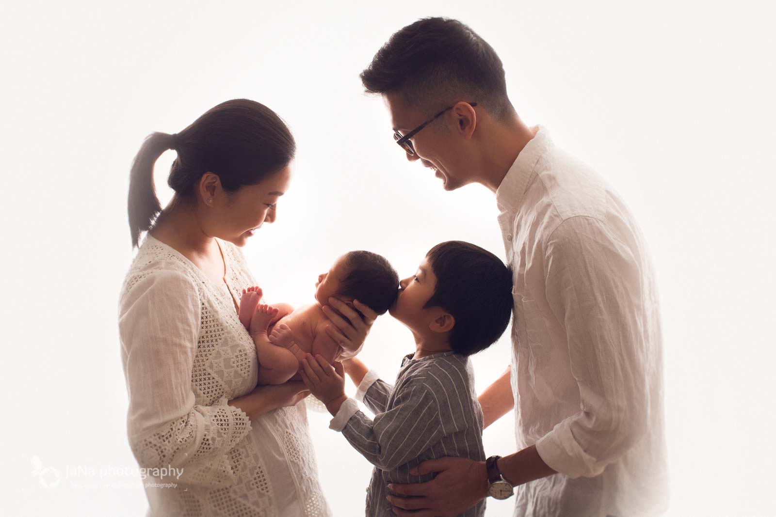 Burnaby newborn photography - family