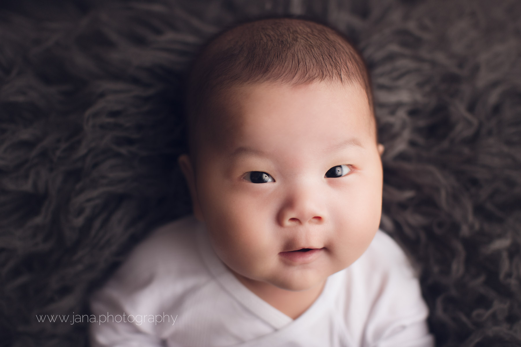 vancouver 100 days old photography - grey - boy - smile