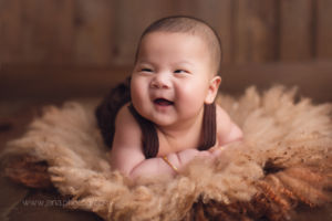 vancouver 100 days old photography - brown - boy - smile