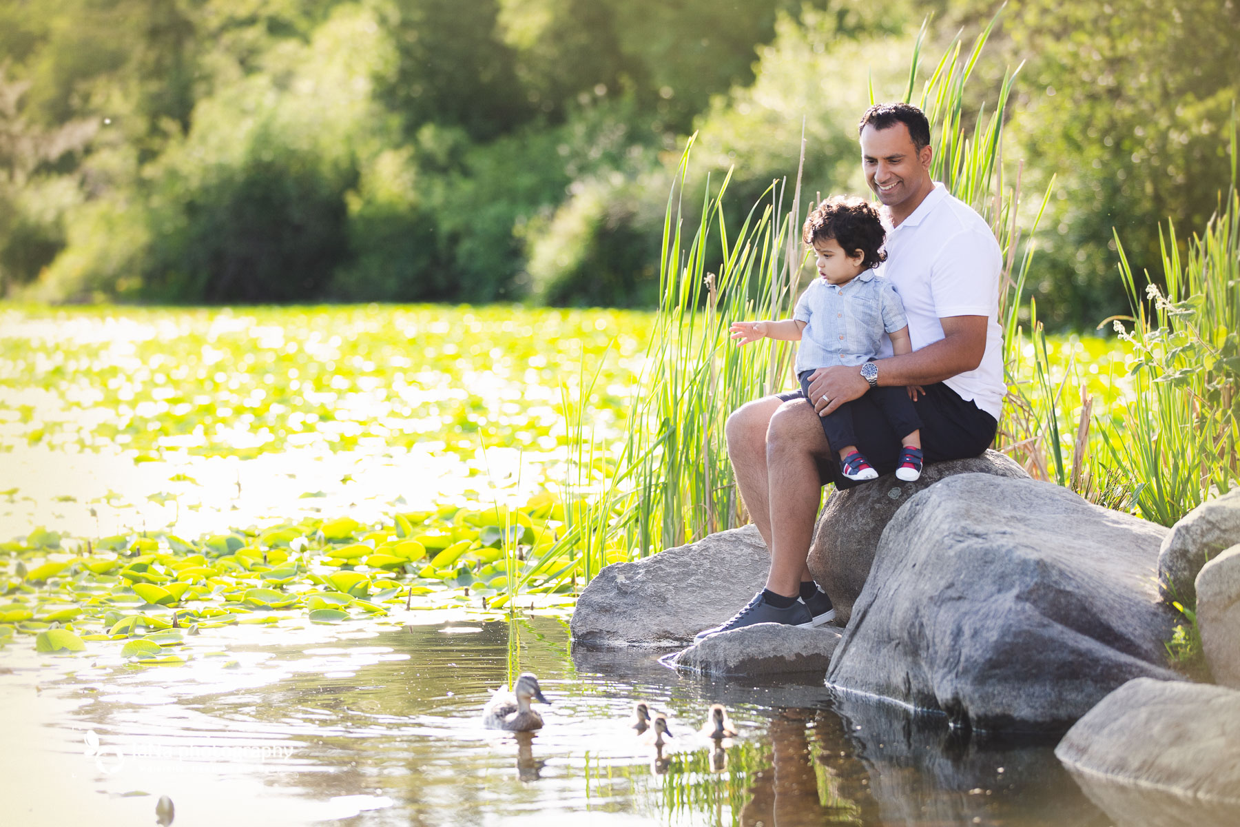 Vancouver outdoor photography - dad and baby - family