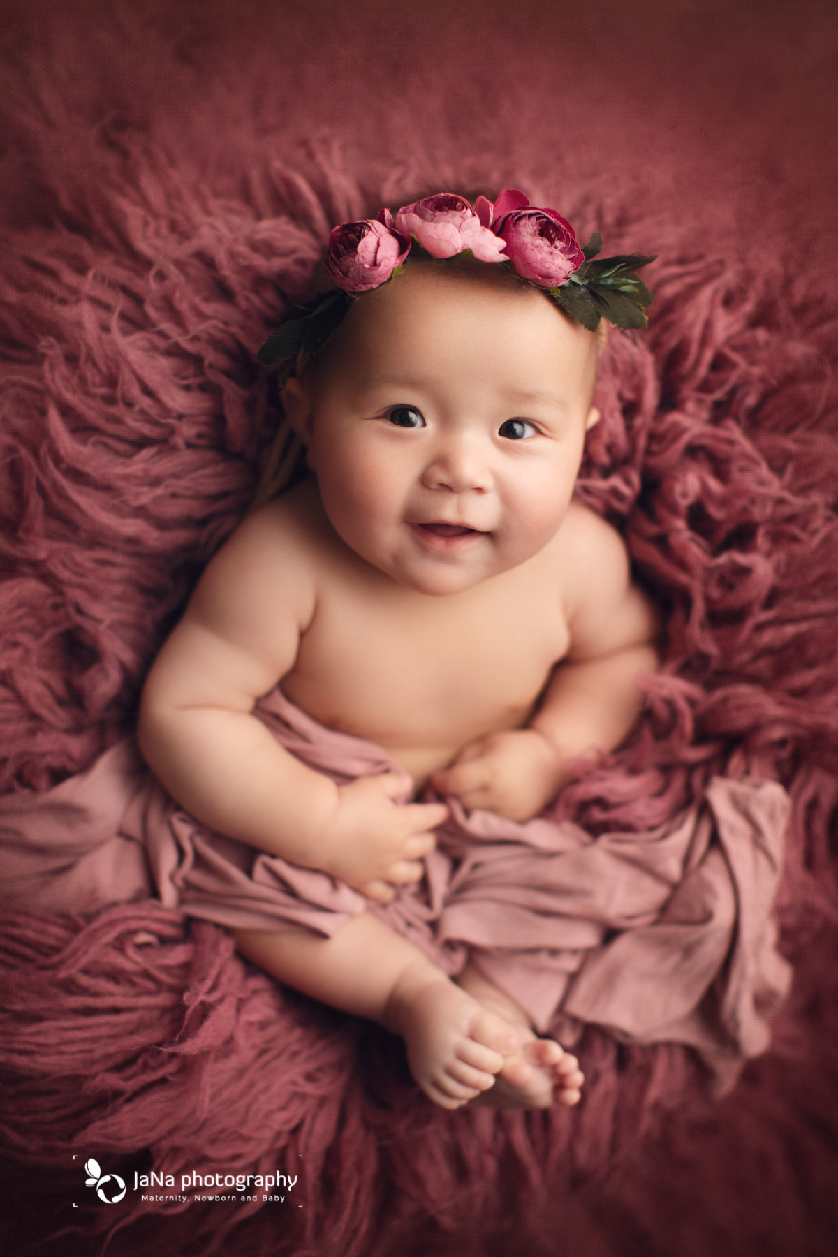 Vancouver baby girl photography 