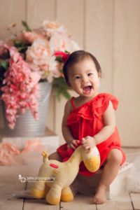 vancouver baby photography - smile - girl