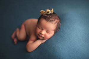 newborn baby boy - blue - best vancouver newborn photography