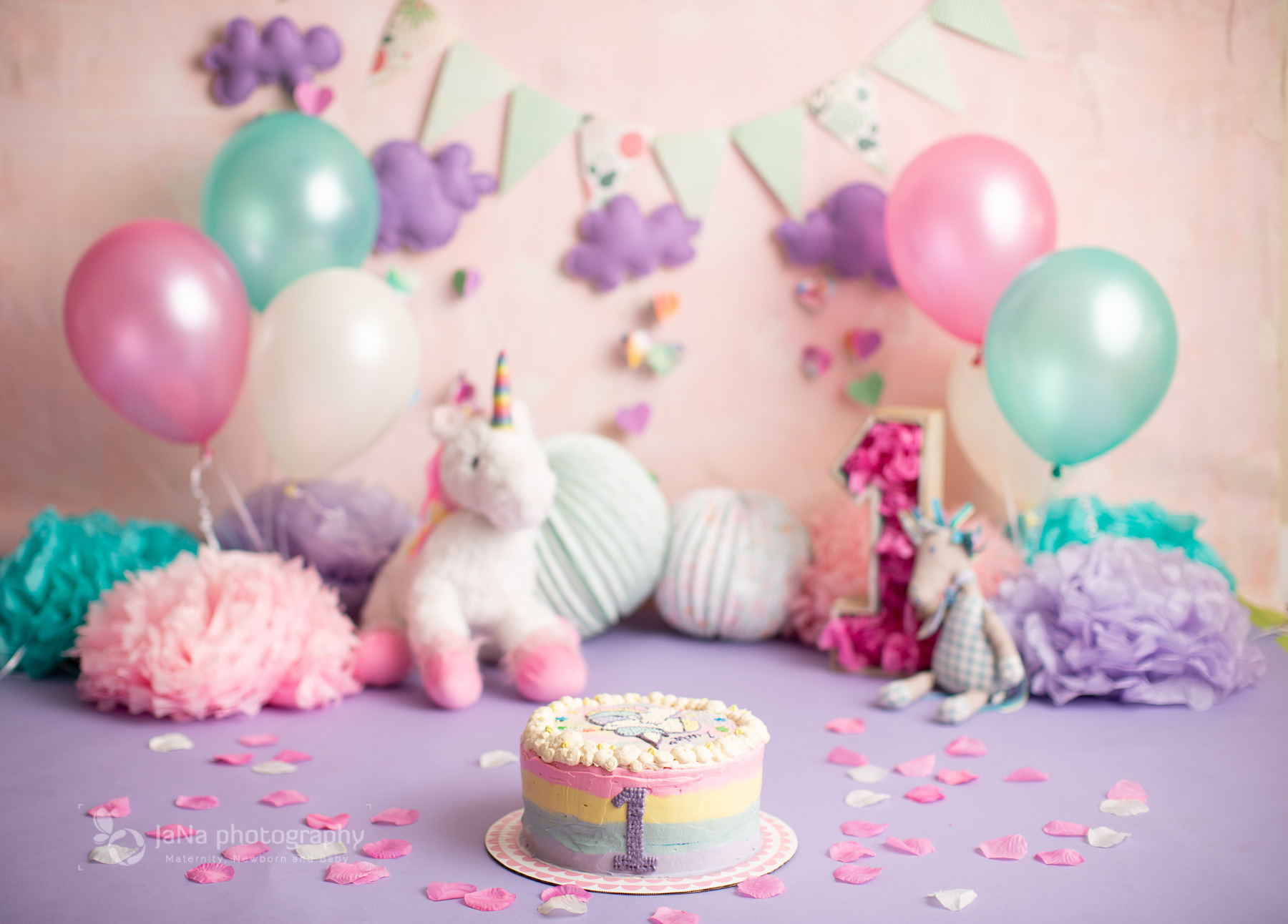 Unicorn First Birthday Outfit Girl 1st Birthday Cake Smash - Etsy Singapore
