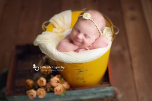 newborn yellow