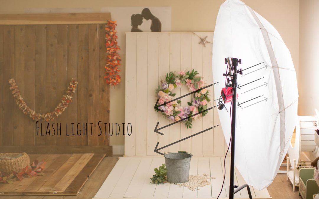 Is studio flashlight photography safe for babies and newborns?