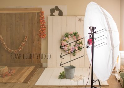 Is studio flashlight photography safe for babies and newborns