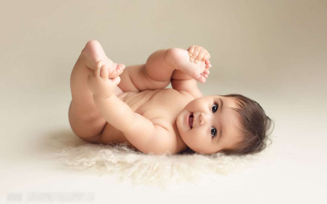 When is the best time to do a baby photography session?