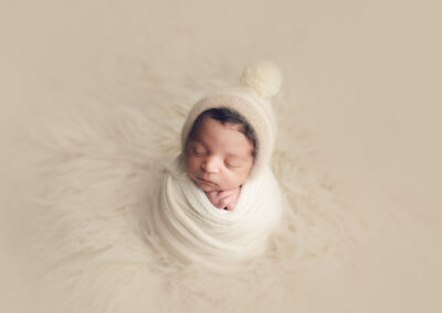 newborn photography white