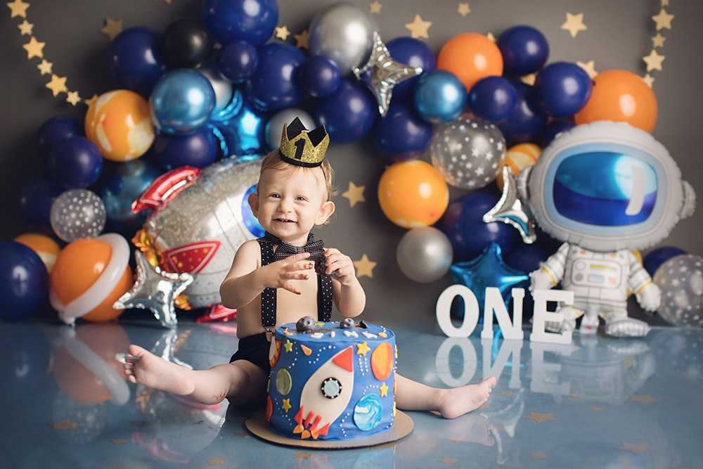 space cake smash photography set