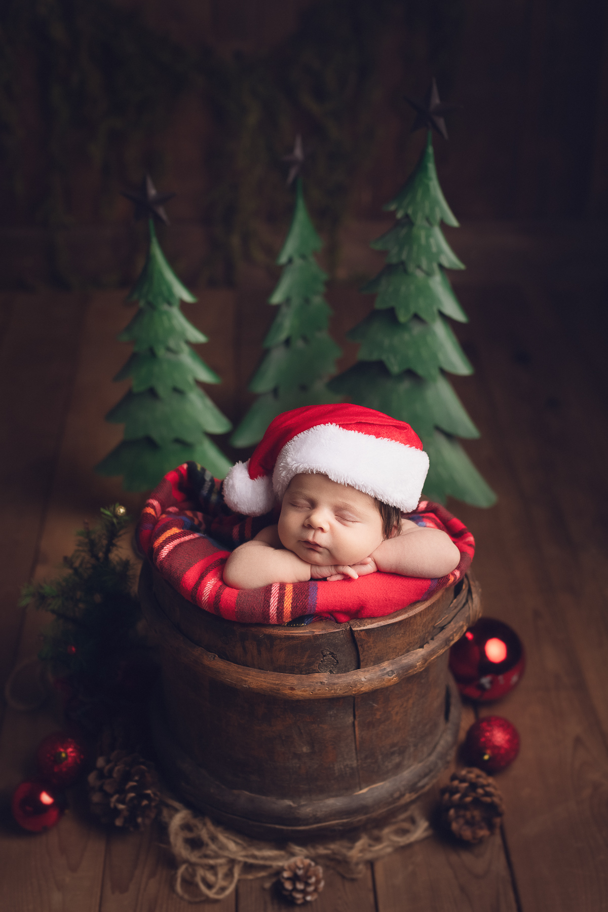 Capturing the Precious Moments of Your Little Angel - newborn Christmas card