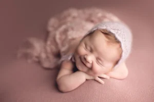 Baby in Pink at Jana photography Studio