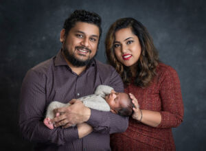 Indian Newborn Baby Photoshoot for Boys & Girls with parent