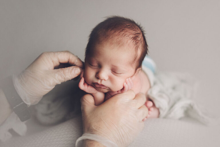 safety for newborn photography